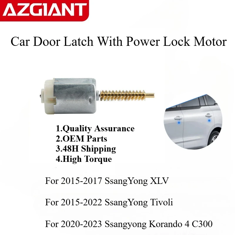 FC-280SC-20150 DC 12V Car Door Latch With Power Lock Motor For SsangYong XLV/Tivoli/Korando 4 C300 Brand New Vehicle Accessoires
FC-280SC-20150 DC 12V Car Door Latch With Power Lock Motor For SsangYong XLV/Tivoli/Korando 4 C300 Brand New Vehicle Accessoires