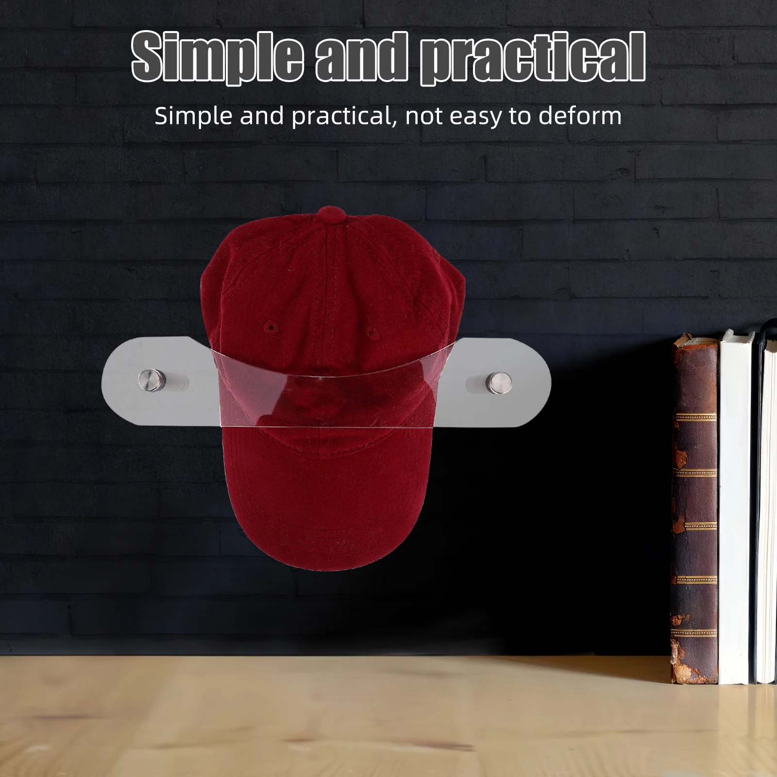 2 Pcs Baseball Cap Storage Rack Basketball Hat Children's Headwear Ballcap Organizer Holder Caps Accessory for Wall-mounted
2 Pcs Baseball Cap Storage Rack Basketball Hat Children's Headwear Ballcap Organizer Holder Caps Accessory for Wall-mounted