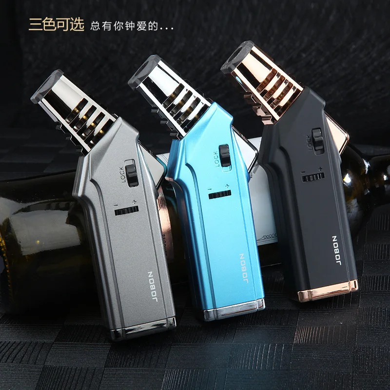 Gas Lighter Windproof BBQ Kitchen Cooking Jet Torch Turbo Lighter Large Capacity Flamethrower Jewelry Metal Welding Tool.
Gas Lighter Windproof BBQ Kitchen Cooking Jet Torch Turbo Lighter Large Capacity Flamethrower Jewelry Metal Welding Tool.