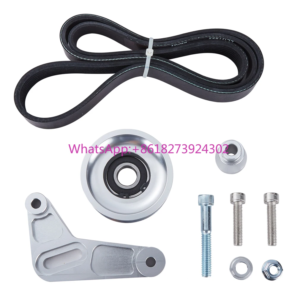K Series Swap K20/K24 Adjustable EP3 Style Idler Pulley Belt Kit for Honda Civic & Integra
K Series Swap K20/K24 Adjustable EP3 Style Idler Pulley Belt Kit for Honda Civic & Integra