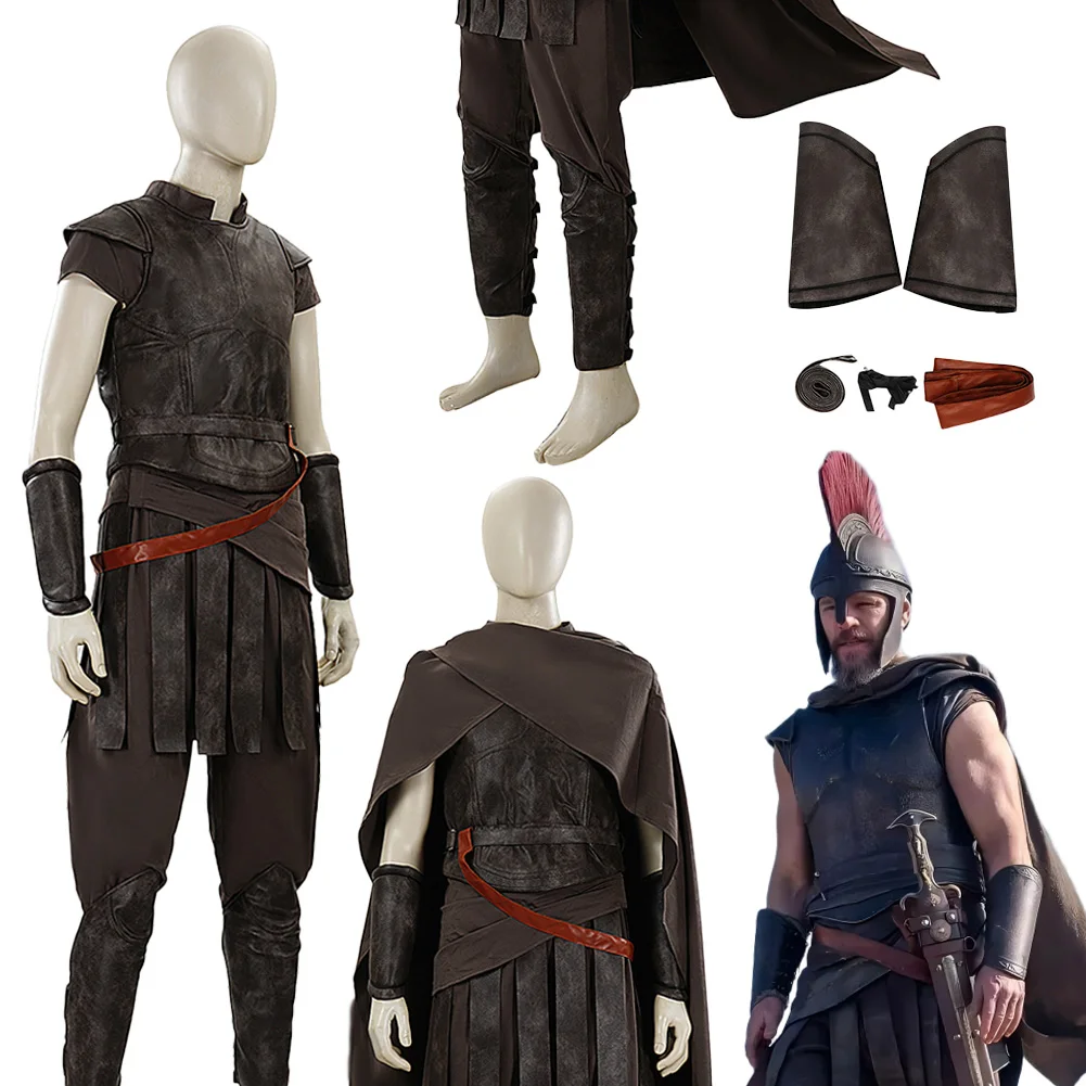 Fantasia Medieval Fighter Odysseus Cosplay Claok Clothing 2026 Movie O'Dessa Men Disfraz Costume Male Halloween Carnival Clothes
Fantasia Medieval Fighter Odysseus Cosplay Claok Clothing 2026 Movie O'Dessa Men Disfraz Costume Male Halloween Carnival Clothes