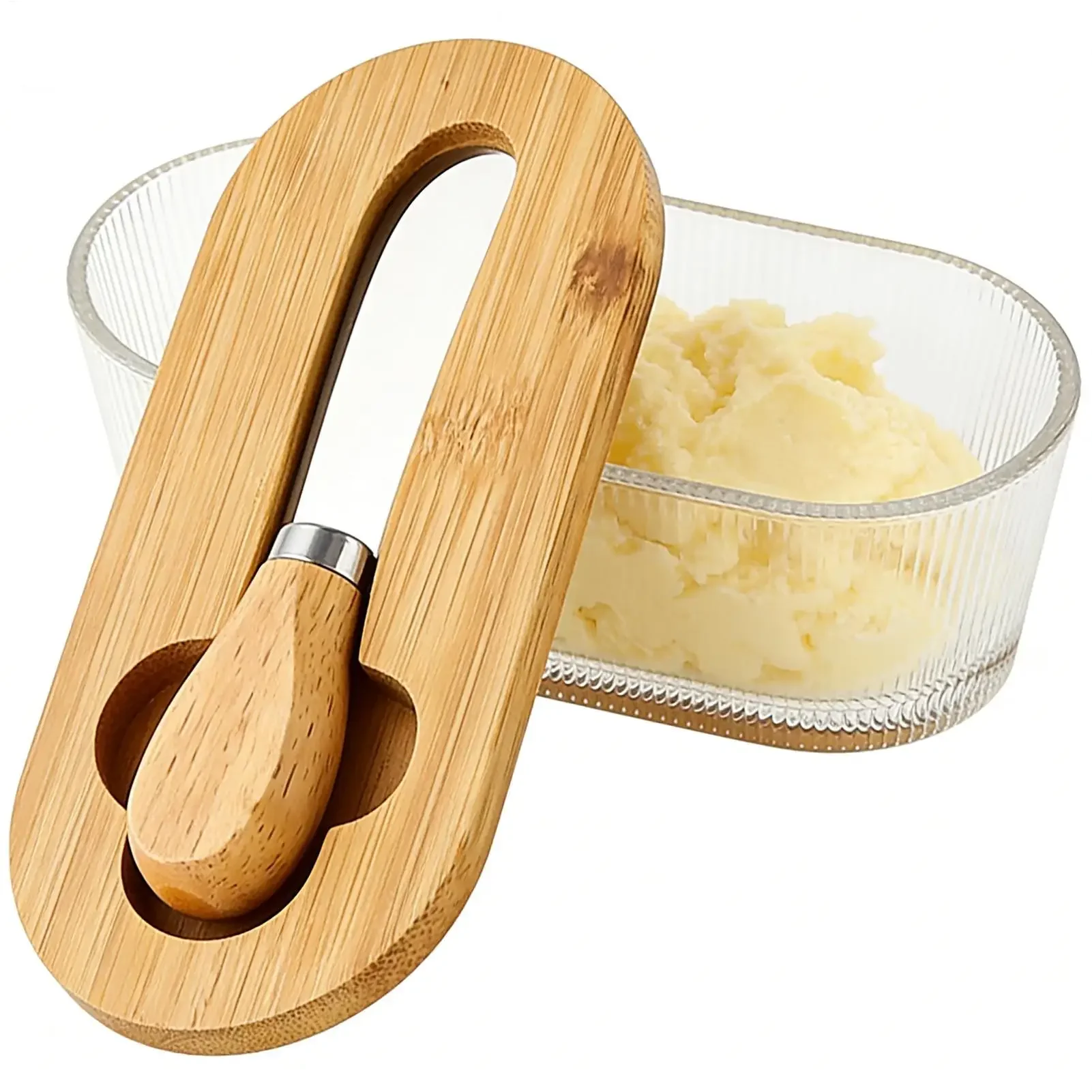 Airtight Glass Butter & Cheese Keeper 300ml Vintage Square Storage Container Clear Food Container For Refrigerator Countertop
Airtight Glass Butter & Cheese Keeper 300ml Vintage Square Storage Container Clear Food Container For Refrigerator Countertop
