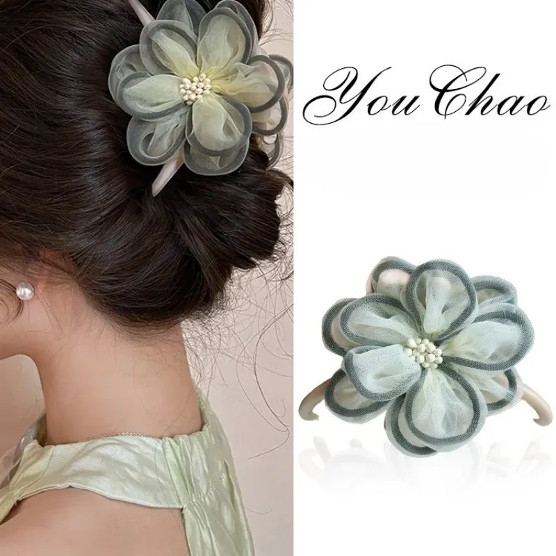 Elegant Retro Lace Flower Hair Pin, Fashionable and Versatile Headwear, Girl Hair Accessoires,Sweet Cute Hair Clips for Women
Elegant Retro Lace Flower Hair Pin, Fashionable and Versatile Headwear, Girl Hair Accessoires,Sweet Cute Hair Clips for Women