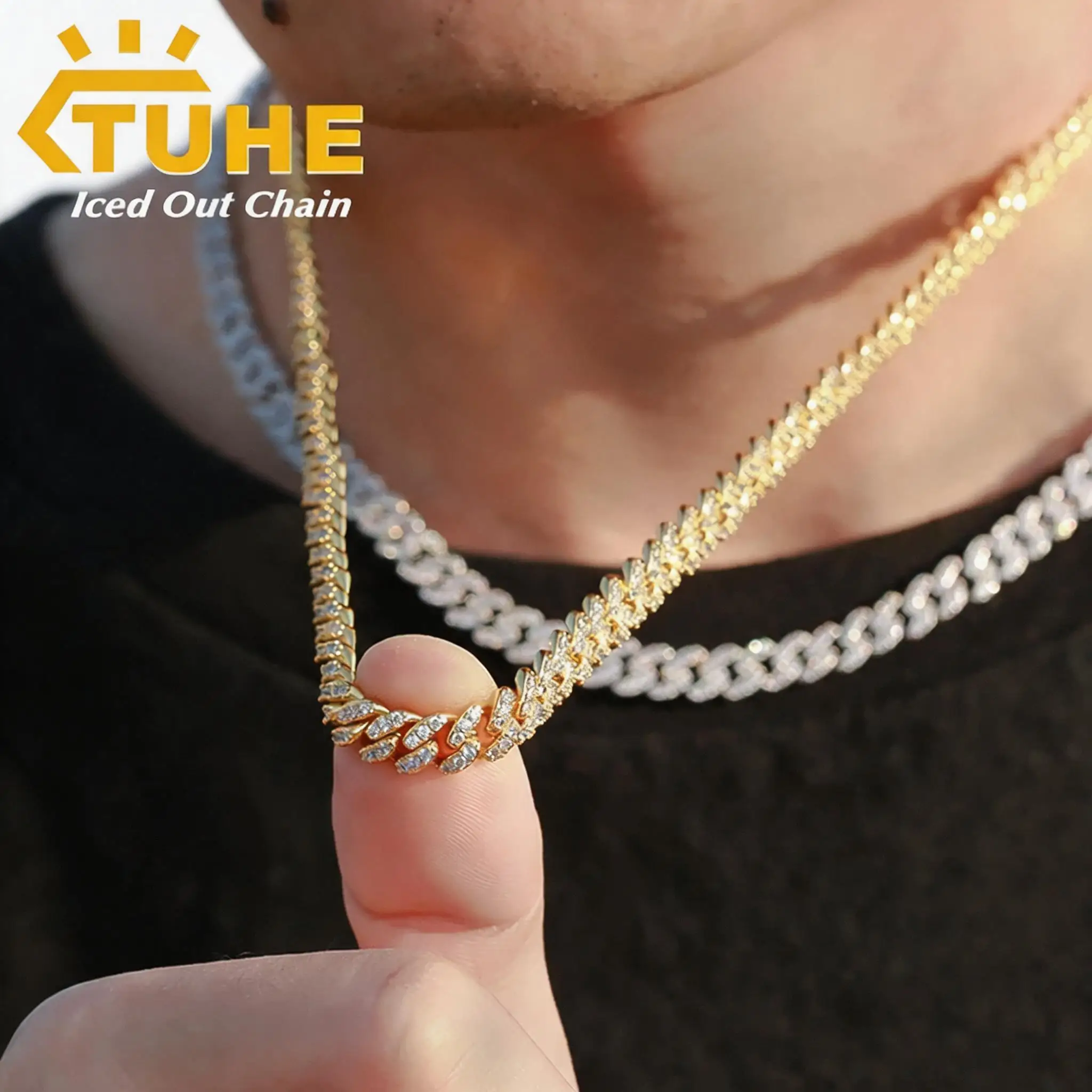 TUHE 6mm 8mm Miami Cuban Chain Necklace for Men Women Hip Hop Jewelry Copper CZ Gold Silver Gift
TUHE 6mm 8mm Miami Cuban Chain Necklace for Men Women Hip Hop Jewelry Copper CZ Gold Silver Gift