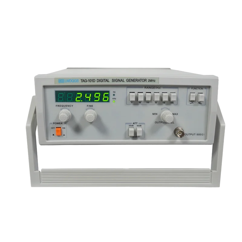 Longwei Factory Sales TAG-101D Digital Low Frequency Signal Generator 2Hz Bench Signal Generator
Longwei Factory Sales TAG-101D Digital Low Frequency Signal Generator 2Hz Bench Signal Generator