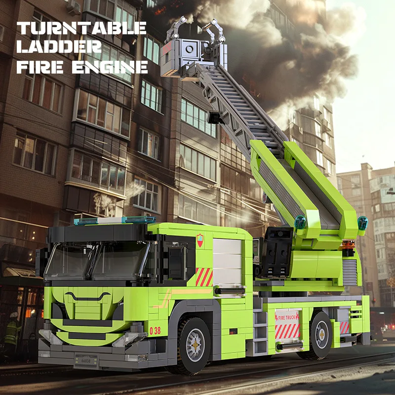 Speed Champion Car Model Building Block Model Turntable Fire Ladder Engine Truck City Vehicle Construction Model Toys Bricks
Speed Champion Car Model Building Block Model Turntable Fire Ladder Engine Truck City Vehicle Construction Model Toys Bricks
