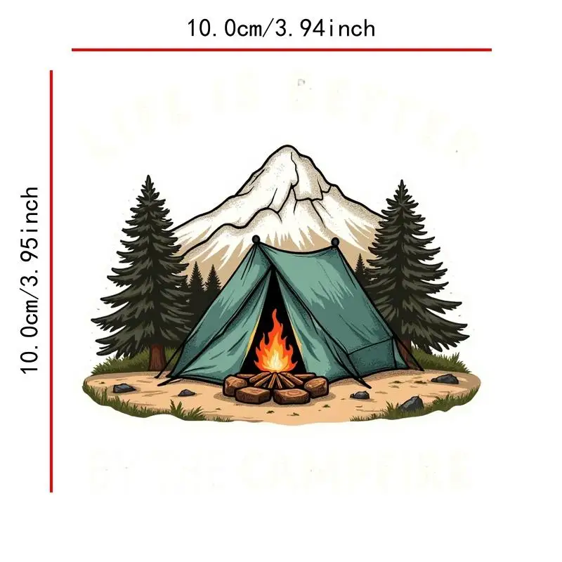 1pc 2D Flat Campfire Adventure Waterproof Vinyl Sticker for Cars Laptops Water Bottles
1pc 2D Flat Campfire Adventure Waterproof Vinyl Sticker for Cars Laptops Water Bottles