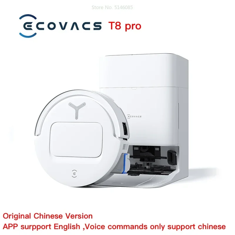 Робот для мытья полов Ecovacs T80 со встроенным подметанием и мытьем полов, полностью автоматическая уборка
Робот для мытья полов Ecovacs T80 со встроенным подметанием и мытьем полов, полностью автоматическая уборка