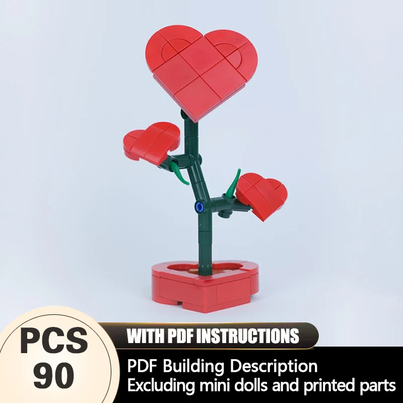Creators Animal Series Model MOC Building Bricks Heart Flower Tree Modular Technology Gifts Holiday Assemble Children Toys Suit
Creators Animal Series Model MOC Building Bricks Heart Flower Tree Modular Technology Gifts Holiday Assemble Children Toys Suit