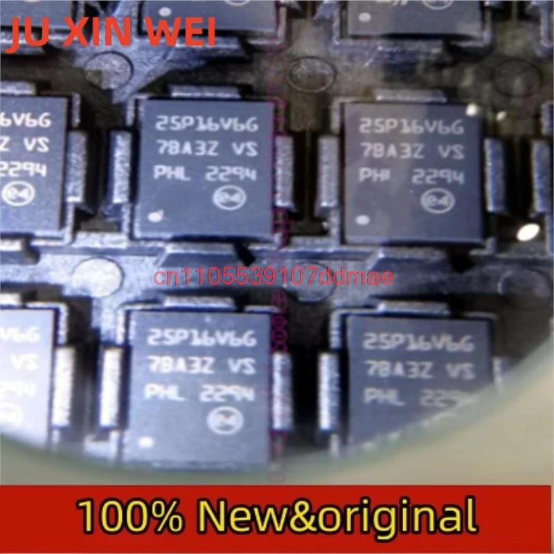 10pcs New M25P16-VME6TG 25P16V6G VQFN8 Storage chip
10pcs New M25P16-VME6TG 25P16V6G VQFN8 Storage chip