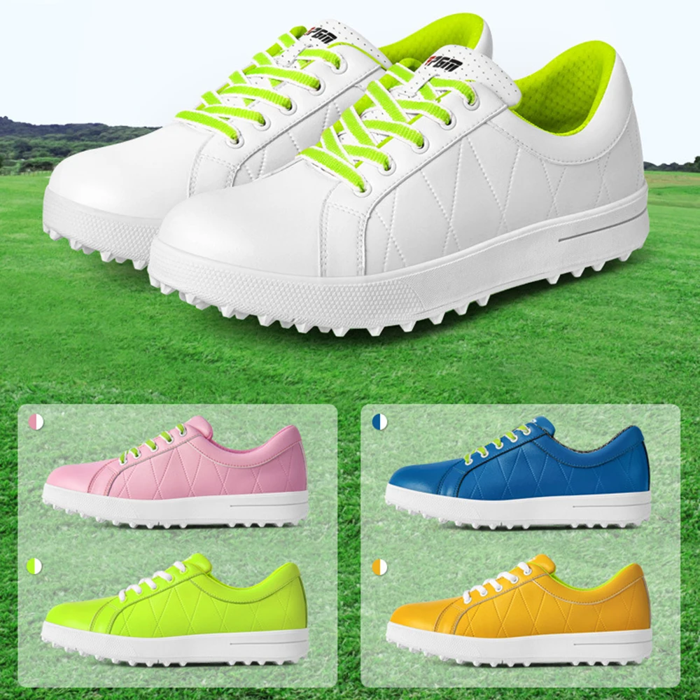 PGM Golf Women's Shoes Women's Sneakers Microfiber Shoes Waterproof Non Slip Soft Shoes Outdoor Sports Casual Sneakers
PGM Golf Women's Shoes Women's Sneakers Microfiber Shoes Waterproof Non Slip Soft Shoes Outdoor Sports Casual Sneakers