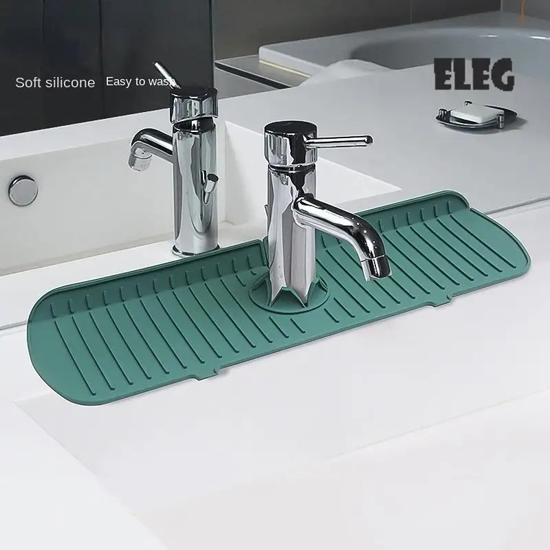2 Piece Kitchen Silicone Faucet Pad Big Sink Splash Pad Countertop Protection Mat
2 Piece Kitchen Silicone Faucet Pad Big Sink Splash Pad Countertop Protection Mat