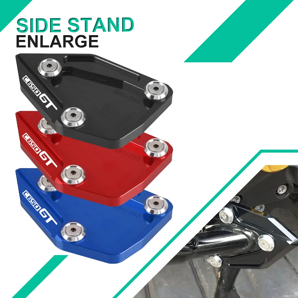 For BMW C600 SPORT C650GT C 650 GT 2012-2021 Motorcycle Aluminum Foot Side Stand Extension Kickstand Enlarger Pads Support Plate
For BMW C600 SPORT C650GT C 650 GT 2012-2021 Motorcycle Aluminum Foot Side Stand Extension Kickstand Enlarger Pads Support Plate