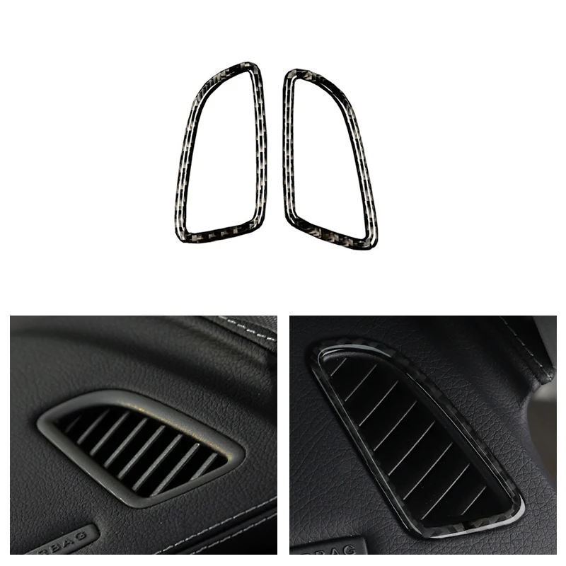 For Mercedes Benz C Class W205 C180 C200 C300 GLC260 2pcs Carbon Fiber Air Conditioning Air Vent Outlet Cover Decor Trim
For Mercedes Benz C Class W205 C180 C200 C300 GLC260 2pcs Carbon Fiber Air Conditioning Air Vent Outlet Cover Decor Trim