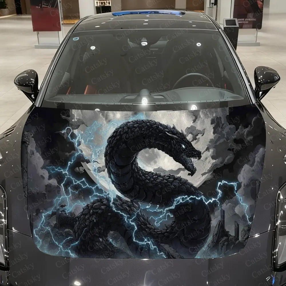 Thunder Giant Serpent Car Vinyl Wrap, PVC Waterproof Car Hood Sticker, Self-Adhesive Scratch-Resistant Stickers
Thunder Giant Serpent Car Vinyl Wrap, PVC Waterproof Car Hood Sticker, Self-Adhesive Scratch-Resistant Stickers