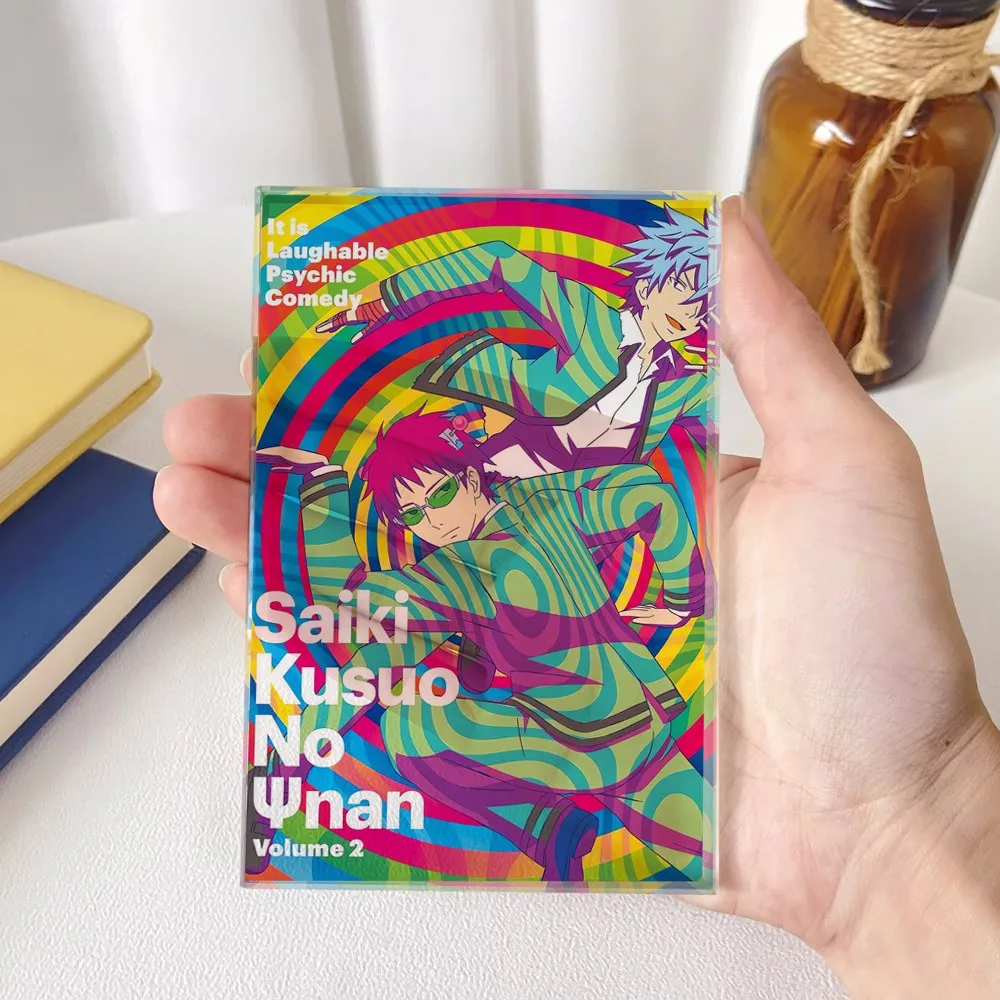 Аниме «катастрофическая жизнь сайки К.» Saiki Kusuo 12 см Косплей акриловая фигурка прозрачная настольная фигурка 5262 детская коллекционная игрушка
Аниме «катастрофическая жизнь сайки К.» Saiki Kusuo 12 см Косплей акриловая фигурка прозрачная настольная фигурка 5262 детская коллекционная игрушка