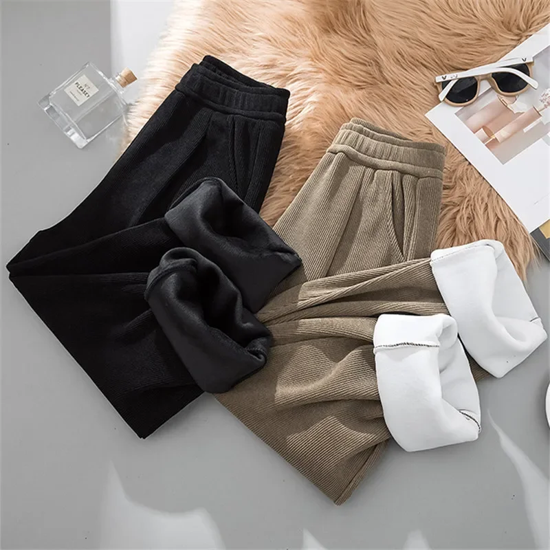 2024 Autumn Winter New Women Clothes Add Fleece To Thicken Pants Plus Size High Waist Loose Casual Harem Pants Female Pantalones
2024 Autumn Winter New Women Clothes Add Fleece To Thicken Pants Plus Size High Waist Loose Casual Harem Pants Female Pantalones
