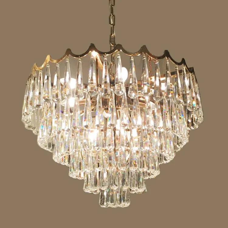 Современная минималистичная хрустальная люстра для гостиной, столовой, спальни, золотая роскошная хрустальная лампа
Современная минималистичная хрустальная люстра для гостиной, столовой, спальни, золотая роскошная хрустальная лампа