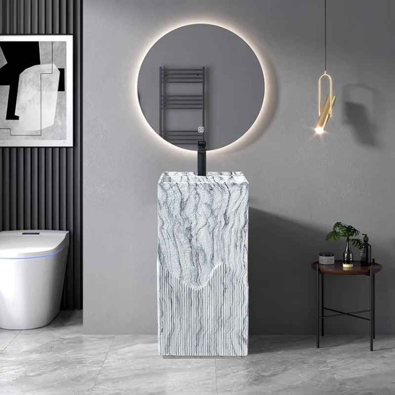 Luxury 420*420*865mm Bathroom sink Artistic Artificial stone Wash basin Top Quality washbowl Marble pattern Bathroom lavabo New
Luxury 420*420*865mm Bathroom sink Artistic Artificial stone Wash basin Top Quality washbowl Marble pattern Bathroom lavabo New