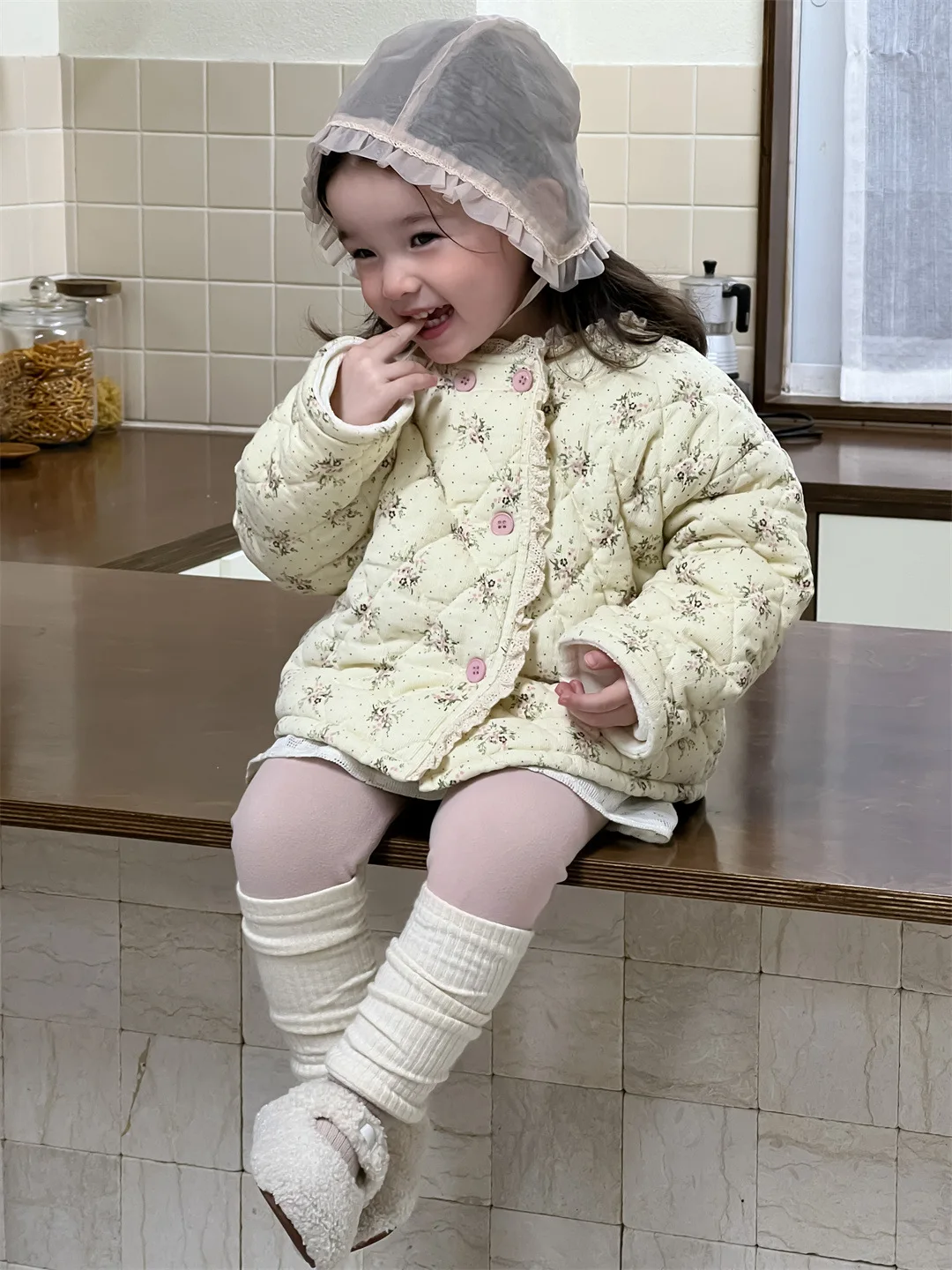 2025 Winter New Baby Plus Velvet Thick Long Sleeve Coat Girls Sweet Floral Warm Coat Infant Cotton Padded Jacket Toddler Clothes
2025 Winter New Baby Plus Velvet Thick Long Sleeve Coat Girls Sweet Floral Warm Coat Infant Cotton Padded Jacket Toddler Clothes