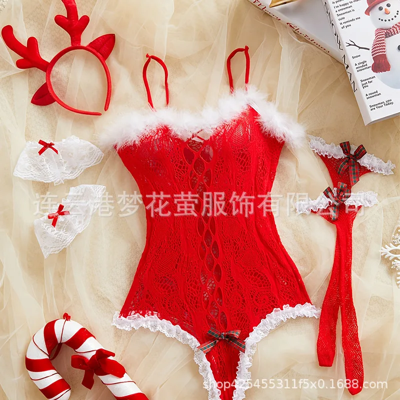 Новое эротическое белье больших размеров сексуально и дражнится. Рождественское сетчатое платье и цельная форма соблазнительные и милые комплекты.
Новое эротическое белье больших размеров сексуально и дражнится. Рождественское сетчатое платье и цельная форма соблазнительные и милые комплекты.