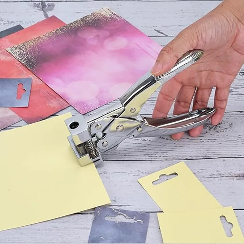 Дырокол с Т-образным пазом для тяжелых условий эксплуатации — ручной дырокол для удостоверений личности, пластика, картона, картона и ПВХ — острый видимый край лезвия,
Дырокол с Т-образным пазом для тяжелых условий эксплуатации — ручной дырокол для удостоверений личности, пластика, картона, картона и ПВХ — острый видимый край лезвия,