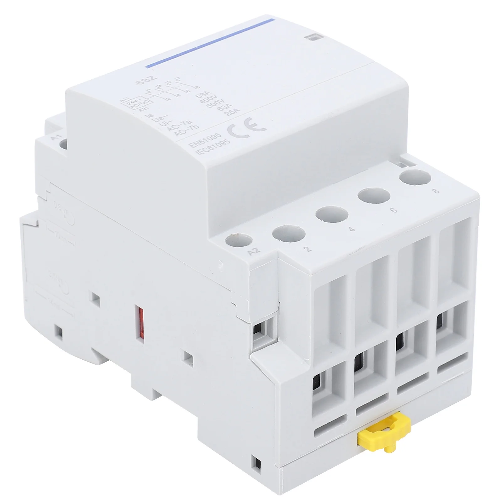 BCH8‑63 4NO Household Voltage Contactor 63A 400V AC/DC Electronic Modular Coil SwitchAC/DC 24V/36V
BCH8‑63 4NO Household Voltage Contactor 63A 400V AC/DC Electronic Modular Coil SwitchAC/DC 24V/36V