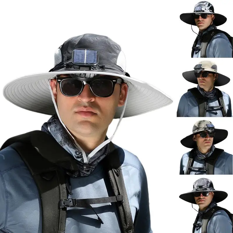 Solar Fan Outdoor Fishing Hat Summer Beach Hat Solar Fan Fishing Hat Beach Hat Sun Hat Breathable Hat For Camping Hiking
Solar Fan Outdoor Fishing Hat Summer Beach Hat Solar Fan Fishing Hat Beach Hat Sun Hat Breathable Hat For Camping Hiking