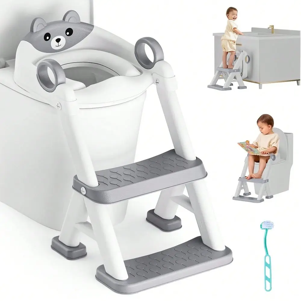 2In1 Kids Potty Training Toilet With Step Stool Removable Splash Guard, AntiSlip Ladder, Soft Seat Pad For Boys Girls, Ideal Ch
2In1 Kids Potty Training Toilet With Step Stool Removable Splash Guard, AntiSlip Ladder, Soft Seat Pad For Boys Girls, Ideal Ch
