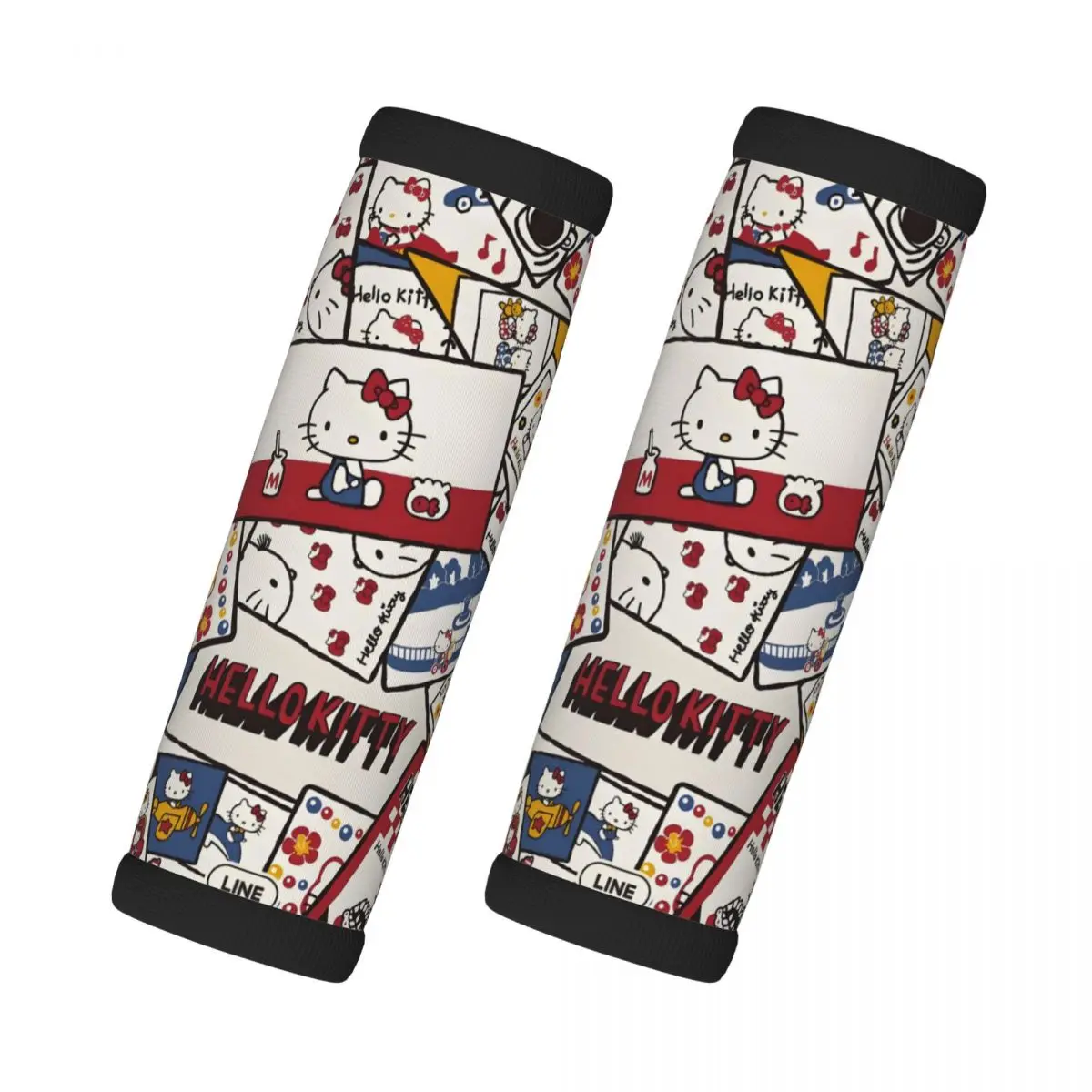 Custom Hello Kitty Cat 2 Pcs Luggage Handle Wrap Soft Grip Handle Cover Anime Cartoon Handle Grip Neoprene Luggage Door Handle
Custom Hello Kitty Cat 2 Pcs Luggage Handle Wrap Soft Grip Handle Cover Anime Cartoon Handle Grip Neoprene Luggage Door Handle