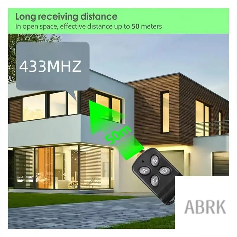 433Mhz Duplicator Wireless Cloning Remote Control 4CH Electric Copy Controller RF Wireless Transmitter For Garage Door
433Mhz Duplicator Wireless Cloning Remote Control 4CH Electric Copy Controller RF Wireless Transmitter For Garage Door