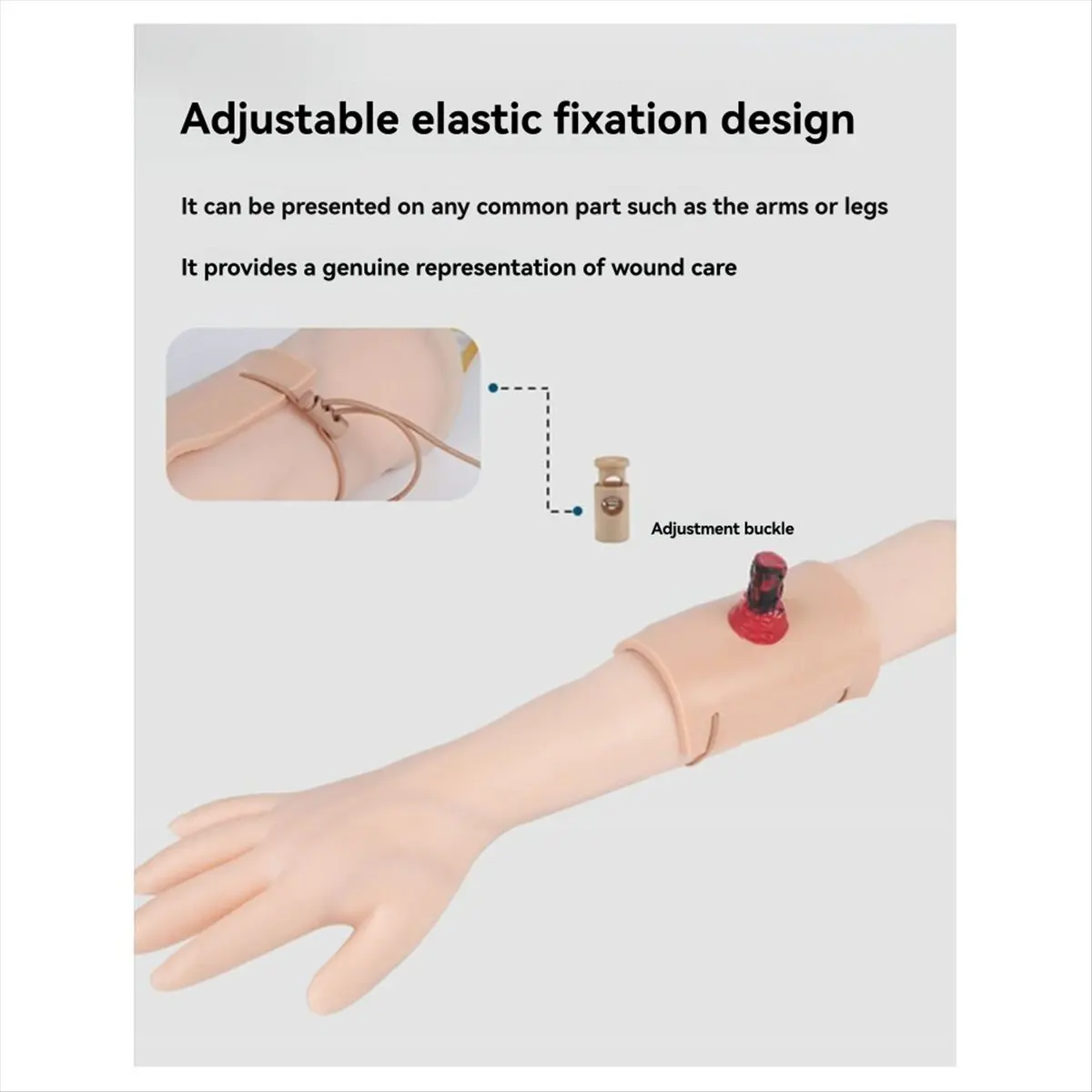 REST New Wound Simulation Wound Hemostasis Bandage Skin Wound Model Trauma Simulated Wound Practice Module Hemostasis
REST New Wound Simulation Wound Hemostasis Bandage Skin Wound Model Trauma Simulated Wound Practice Module Hemostasis