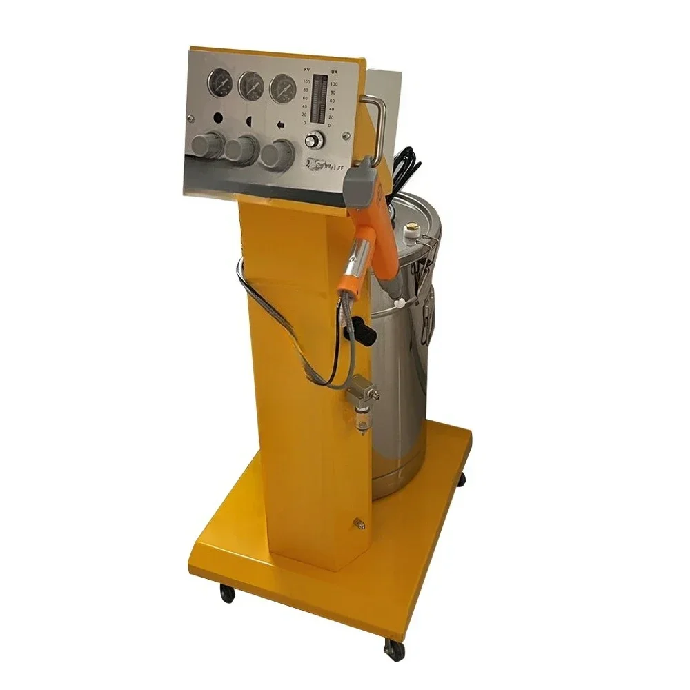 High Efficiency Electrostatic Powder Coating Machine with Spraying Gun Industrial Powder Spraying Equipment for Metal Surface
High Efficiency Electrostatic Powder Coating Machine with Spraying Gun Industrial Powder Spraying Equipment for Metal Surface