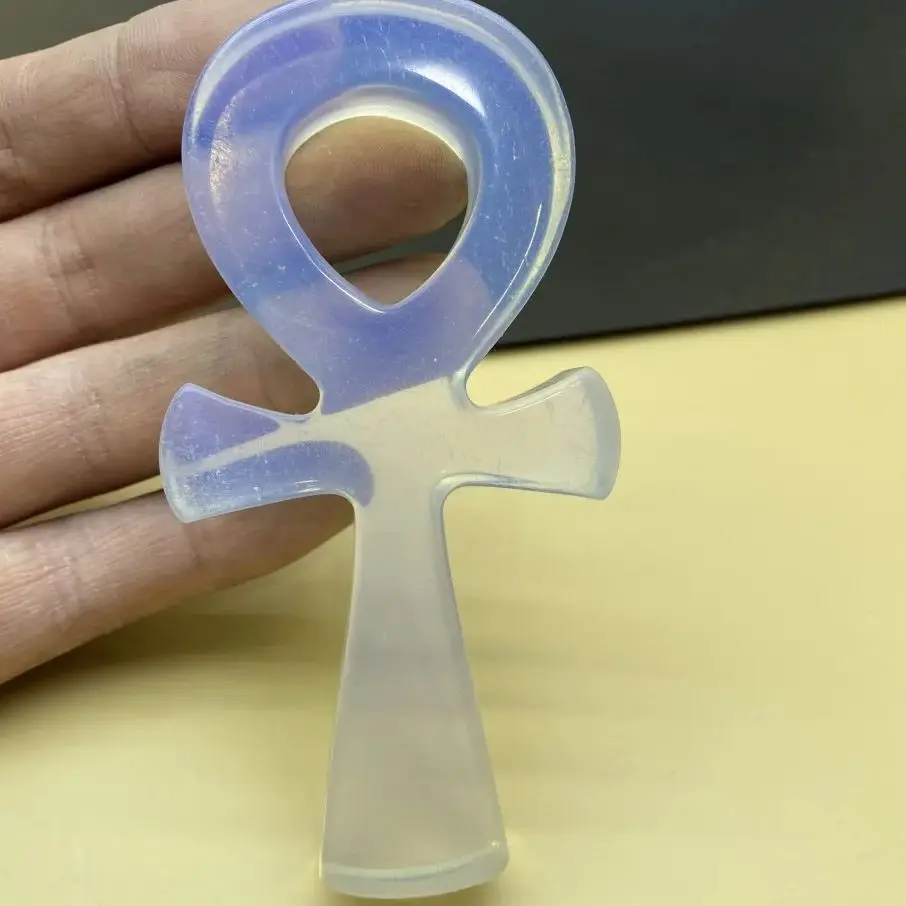 Natural Obsidian Anka Cross Crystal Stone Egyptian Ankh Symbol Crafts Protection Healing Key Life Pendant Witchcraft Magic Stick
Natural Obsidian Anka Cross Crystal Stone Egyptian Ankh Symbol Crafts Protection Healing Key Life Pendant Witchcraft Magic Stick