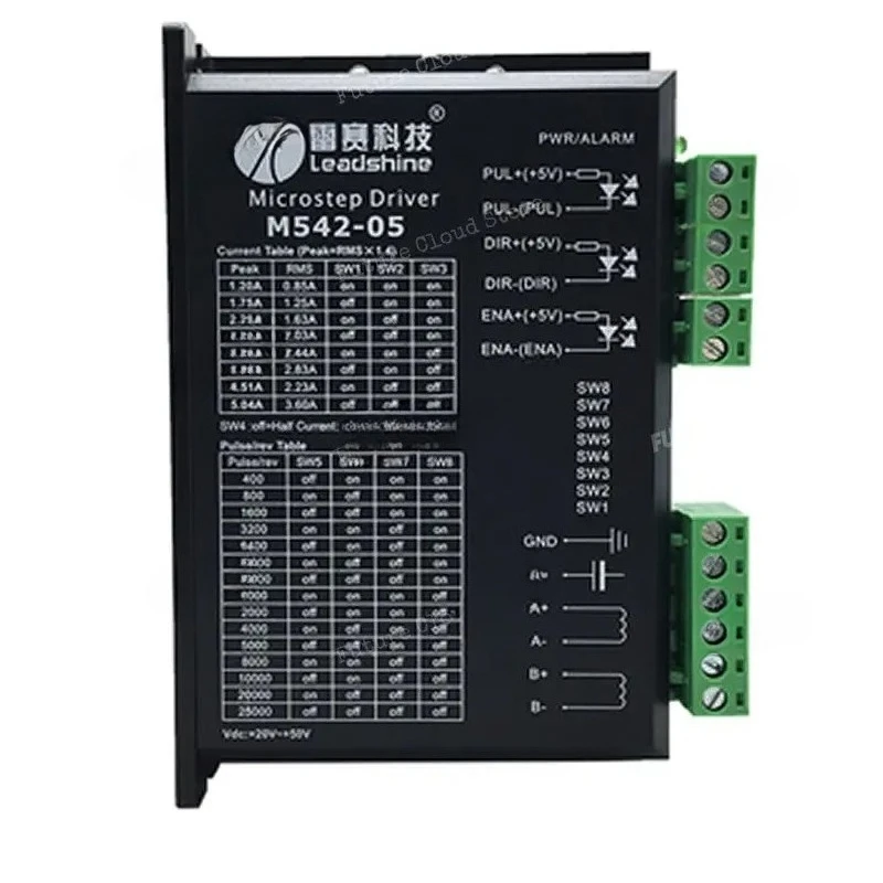 Для Leadshine DM542 M542C DM542S 57 Драйвер шагового двигателя M542 M542-05
Для Leadshine DM542 M542C DM542S 57 Драйвер шагового двигателя M542 M542-05