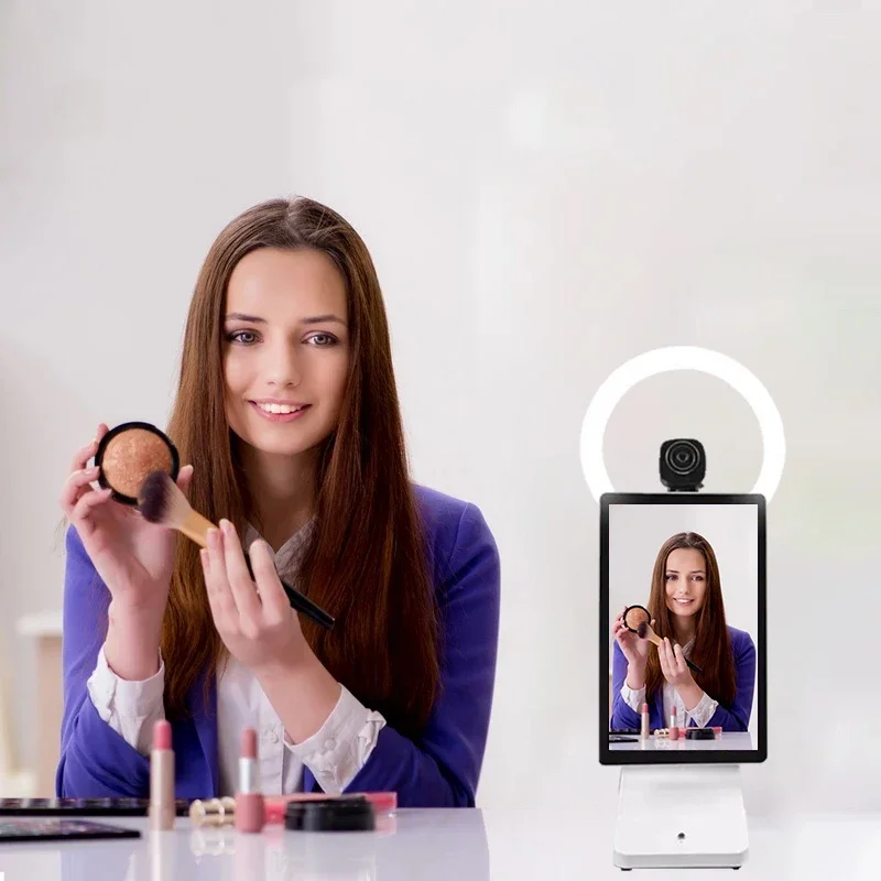 Desktop Video Touch Screen LCD Digital Signage All-In-One Machine Online Broadcasting Device Live Streaming Equipment for Tiktok
Desktop Video Touch Screen LCD Digital Signage All-In-One Machine Online Broadcasting Device Live Streaming Equipment for Tiktok