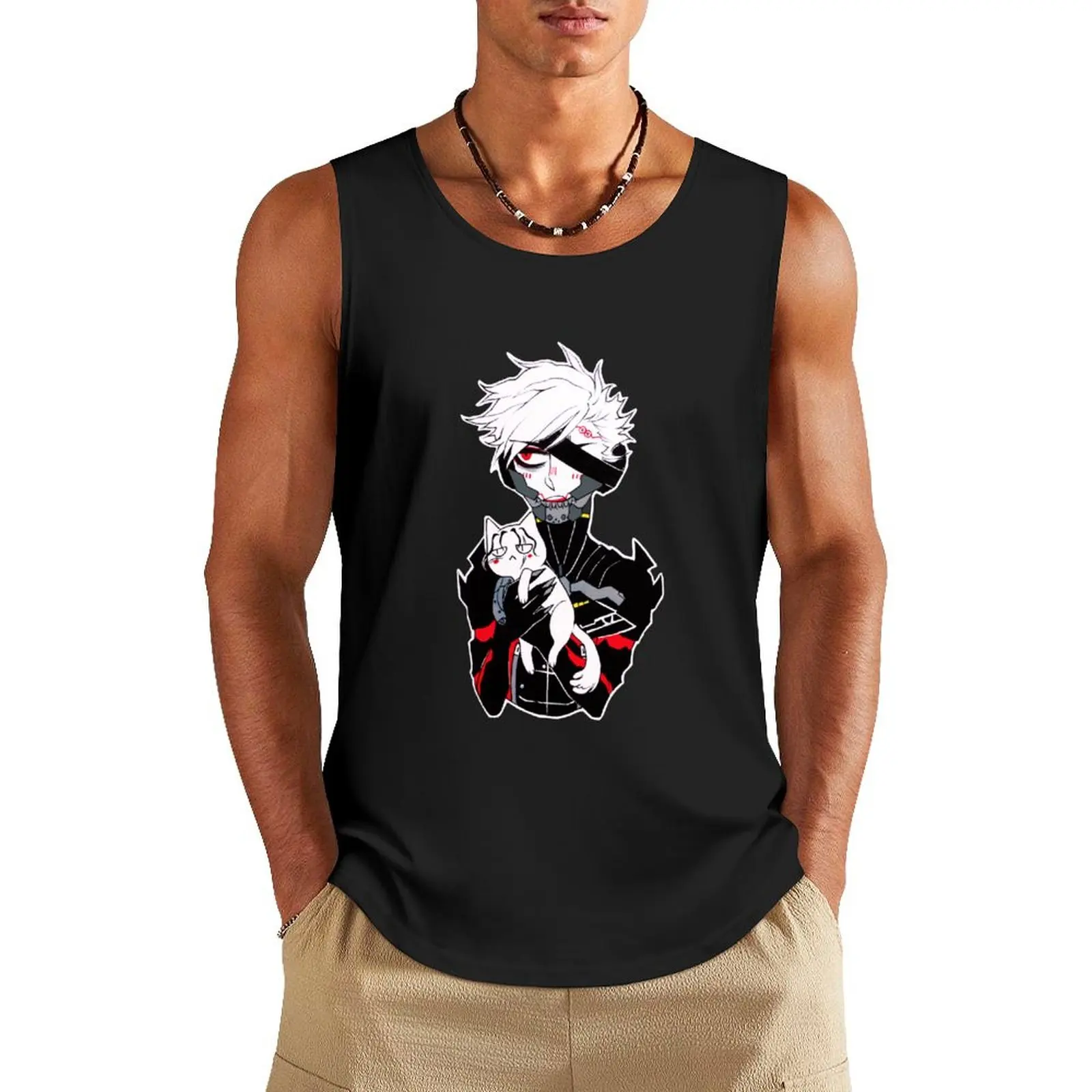 Raiden x cat Sam Tank Top gym shirt men sleeveless vest men mens designer clothes muscle t-shirt
Raiden x cat Sam Tank Top gym shirt men sleeveless vest men mens designer clothes muscle t-shirt