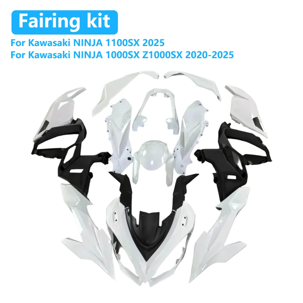 For Kawasaki NINJA 1100SX 2025 NINJA 1000SX Z1000SX 2020-2025 Motorcycle Shell Fairing Bodywork Kit Panel Set Accessories
For Kawasaki NINJA 1100SX 2025 NINJA 1000SX Z1000SX 2020-2025 Motorcycle Shell Fairing Bodywork Kit Panel Set Accessories