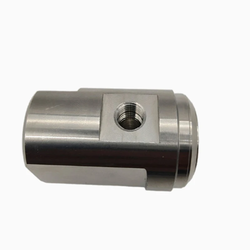 Токарный станок с ЧПУ Обработка токарных деталей Сервис цилиндрической соединительной детали с боковыми отверстиями с резьбой из нержавеющей стали
Токарный станок с ЧПУ Обработка токарных деталей Сервис цилиндрической соединительной детали с боковыми отверстиями с резьбой из нержавеющей стали