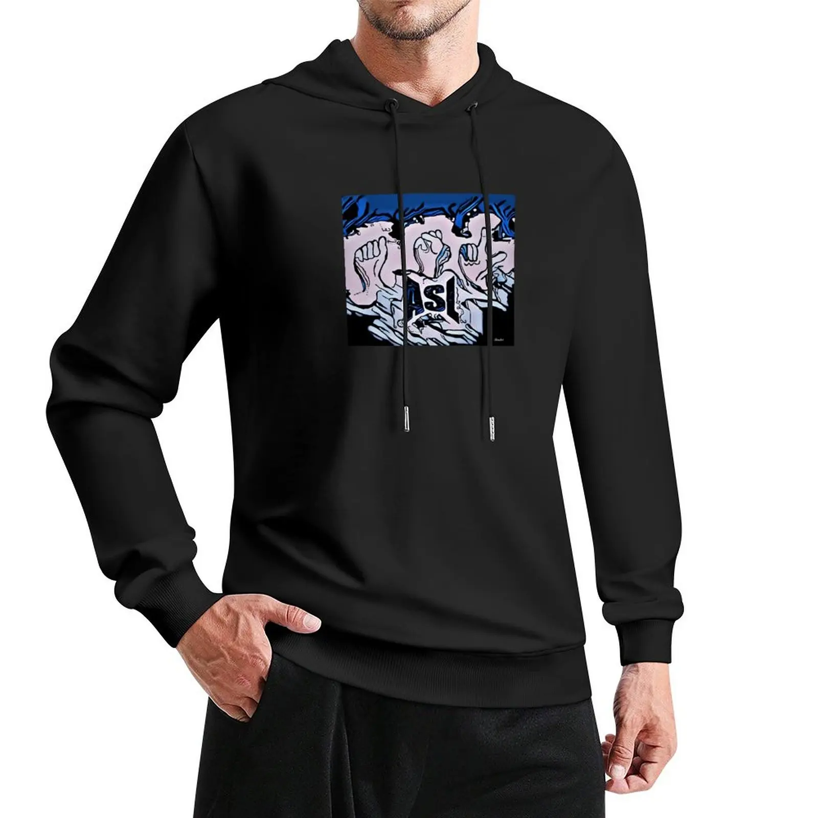 ASL Pullover Hoodie men's winter sweater graphic t shirts men autumn clothes hoodie man
ASL Pullover Hoodie men's winter sweater graphic t shirts men autumn clothes hoodie man