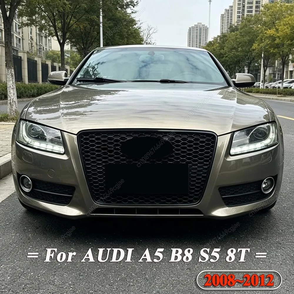 Front Bumper Grille Guard RS5 Style For Audi A5 S5 B8 / 8T 2008 To 2012 Gloss Black ABS Racing Grills 8T0853651 Accessories Trim
Front Bumper Grille Guard RS5 Style For Audi A5 S5 B8 / 8T 2008 To 2012 Gloss Black ABS Racing Grills 8T0853651 Accessories Trim