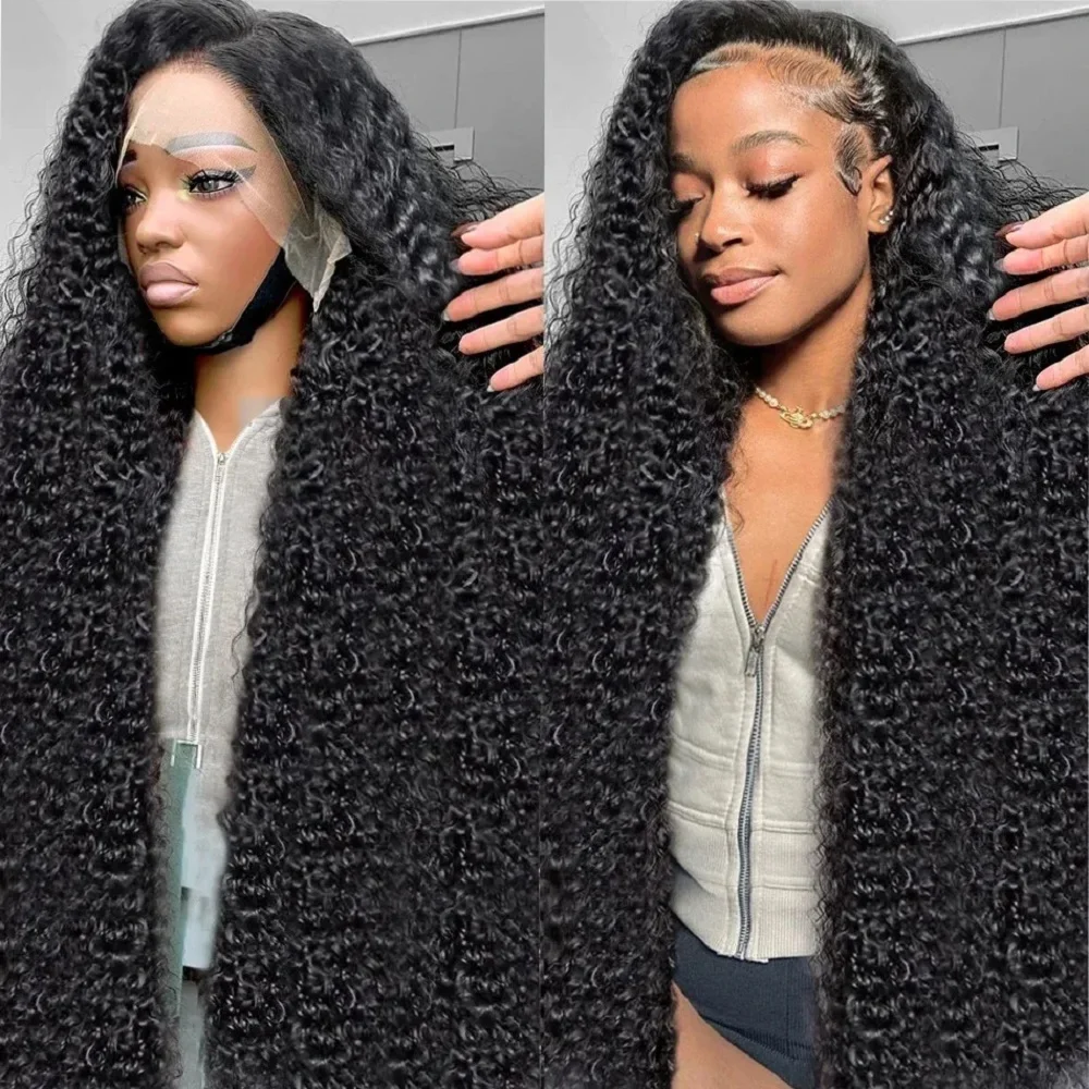 200 Density 13x4 HD Deep Wave Lace Front Wig Human Hair Preplucked 44 46 Inch 13x6 Transparent Water Curly Wave Lace Frontal Wig
200 Density 13x4 HD Deep Wave Lace Front Wig Human Hair Preplucked 44 46 Inch 13x6 Transparent Water Curly Wave Lace Frontal Wig