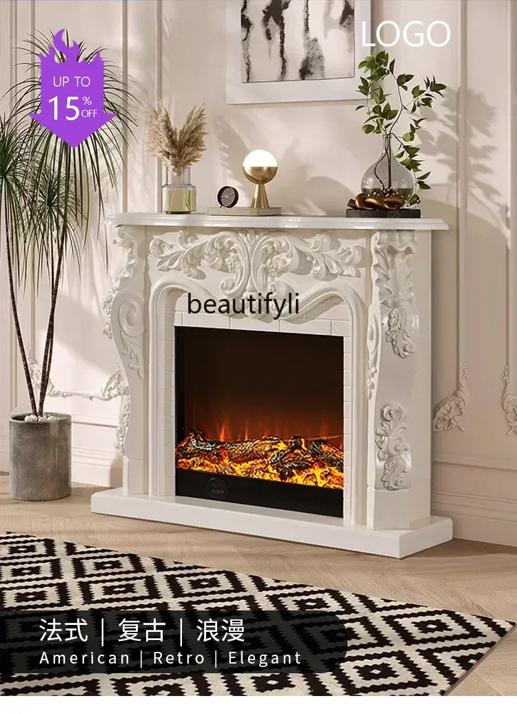 P Mantel simulation fire electronic fireplace cabinet carved European fireplace decorative cabinet household
P Mantel simulation fire electronic fireplace cabinet carved European fireplace decorative cabinet household