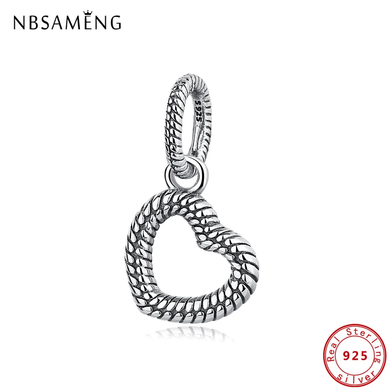 Original 100% 925 Sterling Silver Charms Beads Love Heart Pendant Charm Fit Pandora Bracelets Necklaces Women DIY Jewelry Gift
Original 100% 925 Sterling Silver Charms Beads Love Heart Pendant Charm Fit Pandora Bracelets Necklaces Women DIY Jewelry Gift