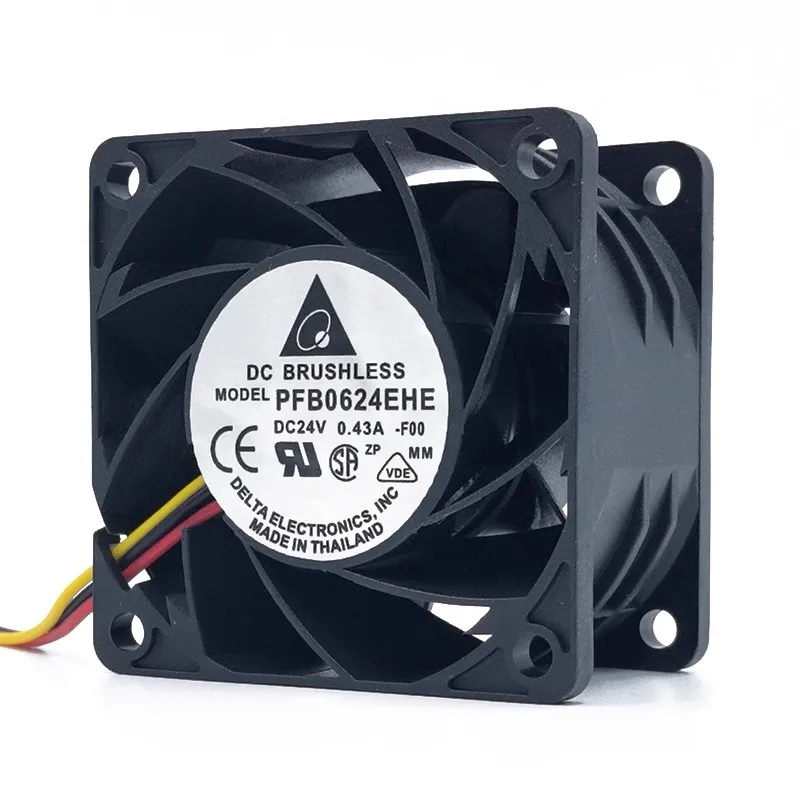 Новый оригинальный 6038 6 см 24 В 0,43 А PFB0624EHE преобразователь частоты постоянного тока с двойным шарикоподшипником охлаждающий вентилятор
Новый оригинальный 6038 6 см 24 В 0,43 А PFB0624EHE преобразователь частоты постоянного тока с двойным шарикоподшипником охлаждающий вентилятор