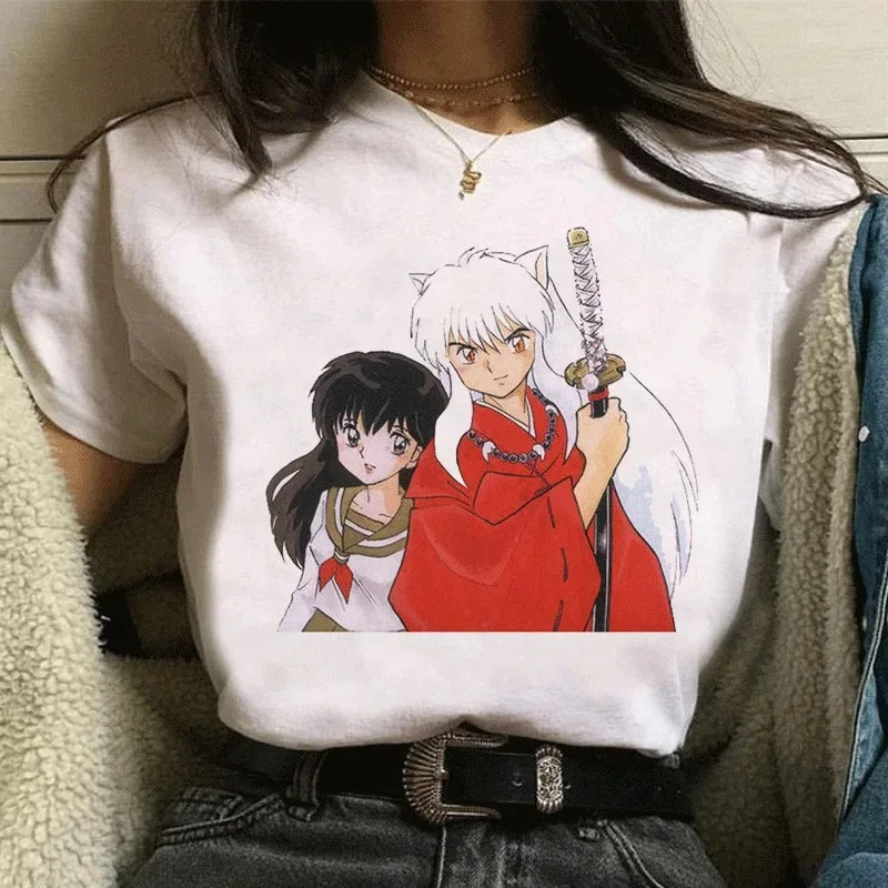 Japanese Anime Cartoon Funny Inuyasha Harajuku Vintage Ropa De Mujer 2025 Kawaii Fashion Graphic Shirt Women Clothing Streetwear
Japanese Anime Cartoon Funny Inuyasha Harajuku Vintage Ropa De Mujer 2025 Kawaii Fashion Graphic Shirt Women Clothing Streetwear
