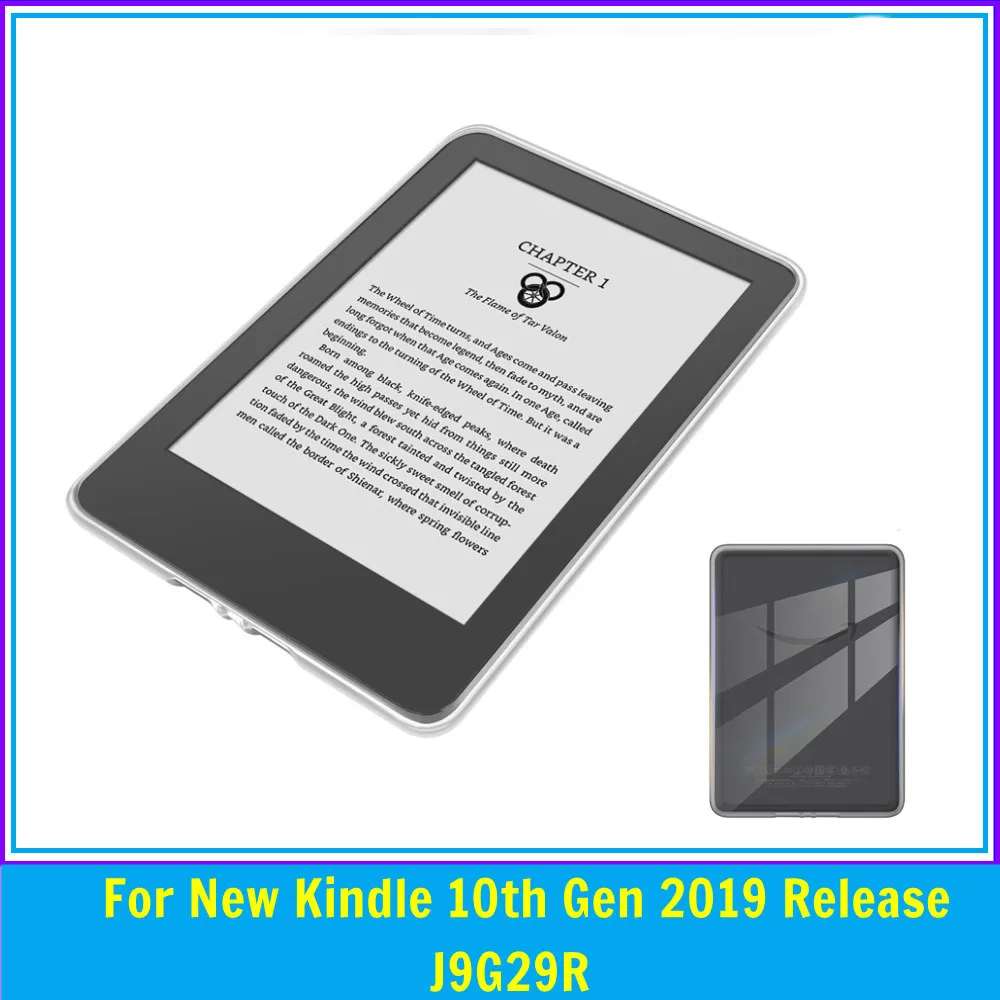 Прозрачный акриловый чехол на заднюю панель для нового Kindle 10th Gen 2019 Release J9G29R 6 дюймов, мягкая рамка из ТПУ для Kindle 10th 2019, обложка для электронной книги
Прозрачный акриловый чехол на заднюю панель для нового Kindle 10th Gen 2019 Release J9G29R 6 дюймов, мягкая рамка из ТПУ для Kindle 10th 2019, обложка для электронной книги