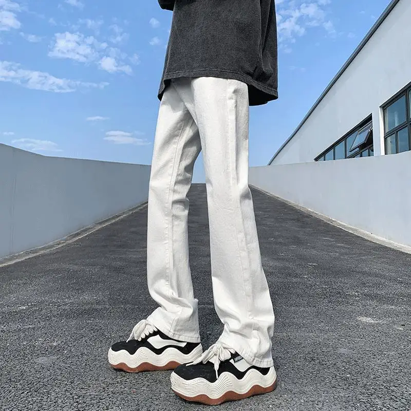 Autumn Baggy Jeans Men's Fashion Casual Straight Jeans Streetwear Hip Hop Solid Loose Denim Pants Pocket Flare Trousers F14
Autumn Baggy Jeans Men's Fashion Casual Straight Jeans Streetwear Hip Hop Solid Loose Denim Pants Pocket Flare Trousers F14