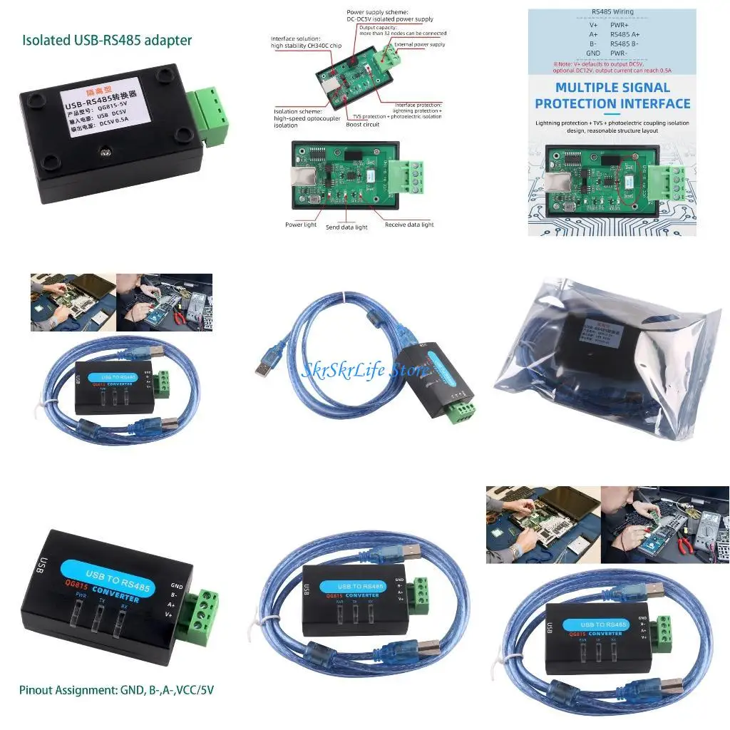 E65E USB до RS485 CH340 Обновление адаптеры передачи данных передачи данных
E65E USB до RS485 CH340 Обновление адаптеры передачи данных передачи данных