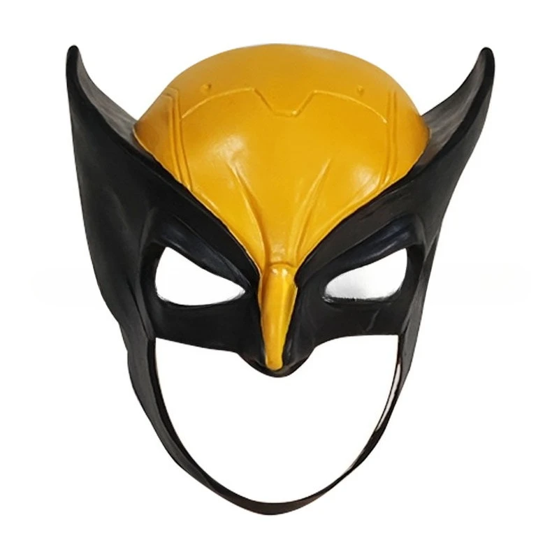 Новая маска супергероя Росомахи, нарядное платье на Хэллоуин, латексная маска, костюм для вечеринки, реквизит, аксессуары для косплея 
Новая маска супергероя Росомахи, нарядное платье на Хэллоуин, латексная маска, костюм для вечеринки, реквизит, аксессуары для косплея